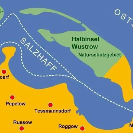 H12 Holz-ferienhaus Haffblick Nahe Ostseebad Rerik